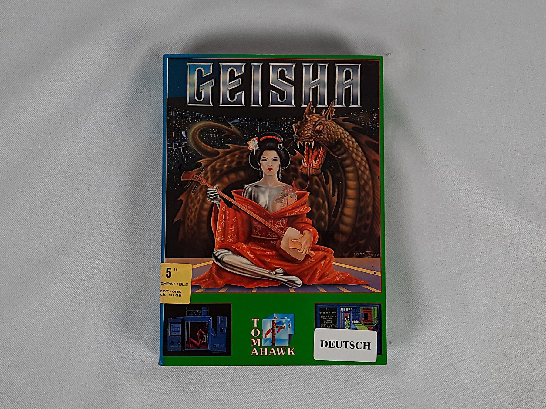 Giochi: GEISHA – Deutsche Version - MS-DOS Big Box – Usato da Beinwil am See venduto da Restwert_Beinwil