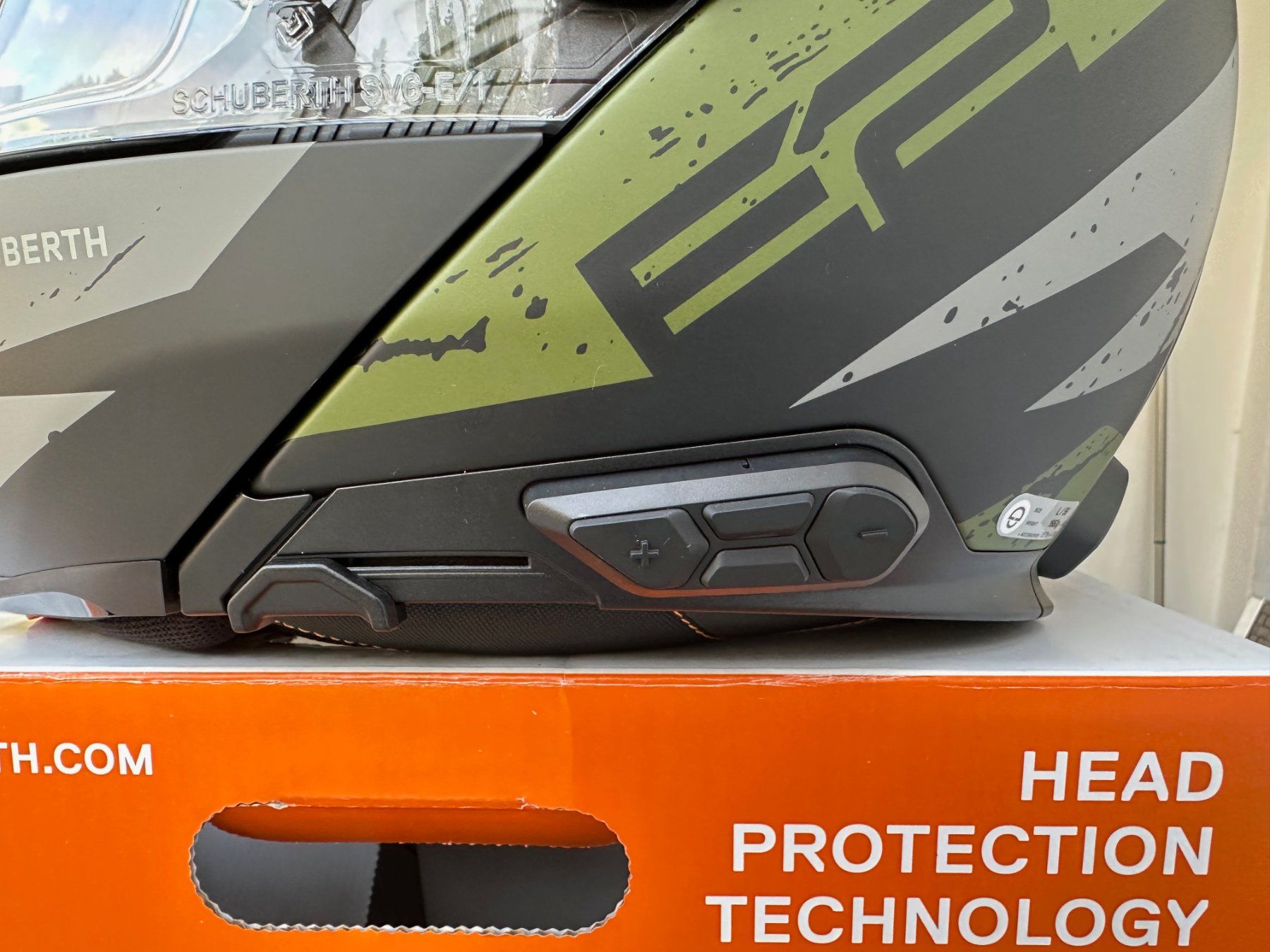 Schuberth Casques & visières: Schubert E2 Motorrad Klapphelm Gr 59 (L) mit SC2 Headset – Neuf (Voir description) à Brittnau par Dismoth 1