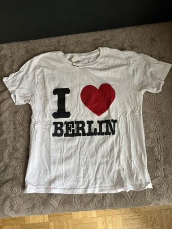 T-shirt blanc "I love Berlin" 