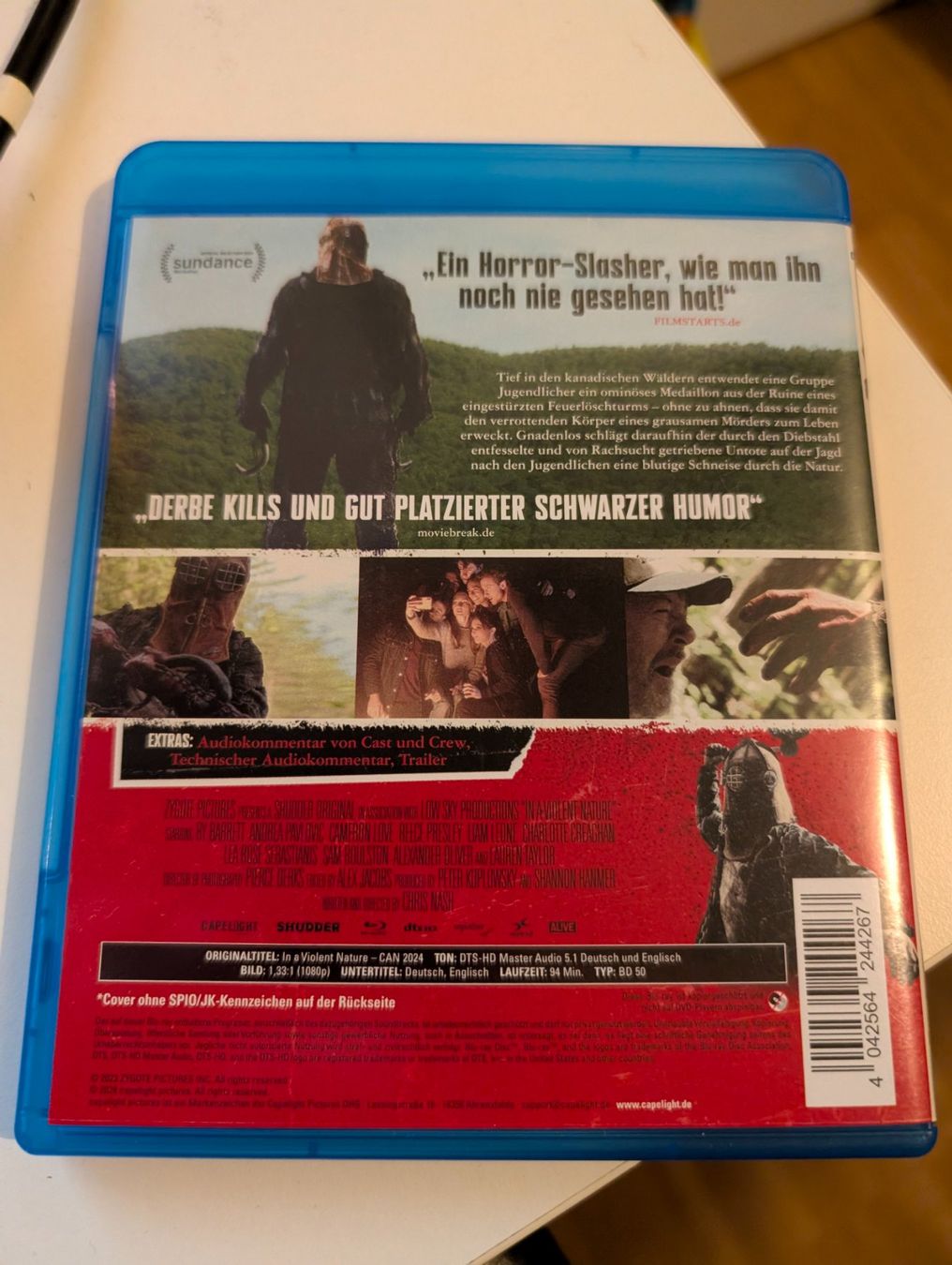 Tutti i DVDs: In a Violent Nature - Blu Ray DVD Horror – Usato da Hünenberg See venduto da SpecialEditionGaming 1