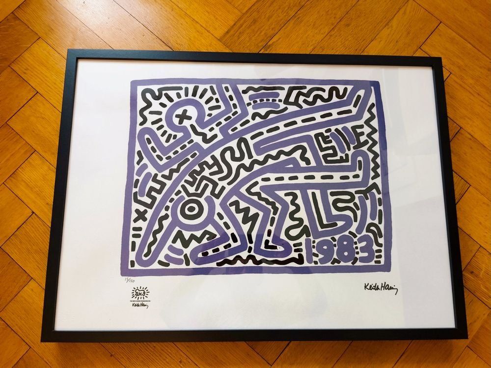 Grafica & Litografie: Artprint Keith Haring Foundation – Usato da Montreux venduto da LeVintage33 1
