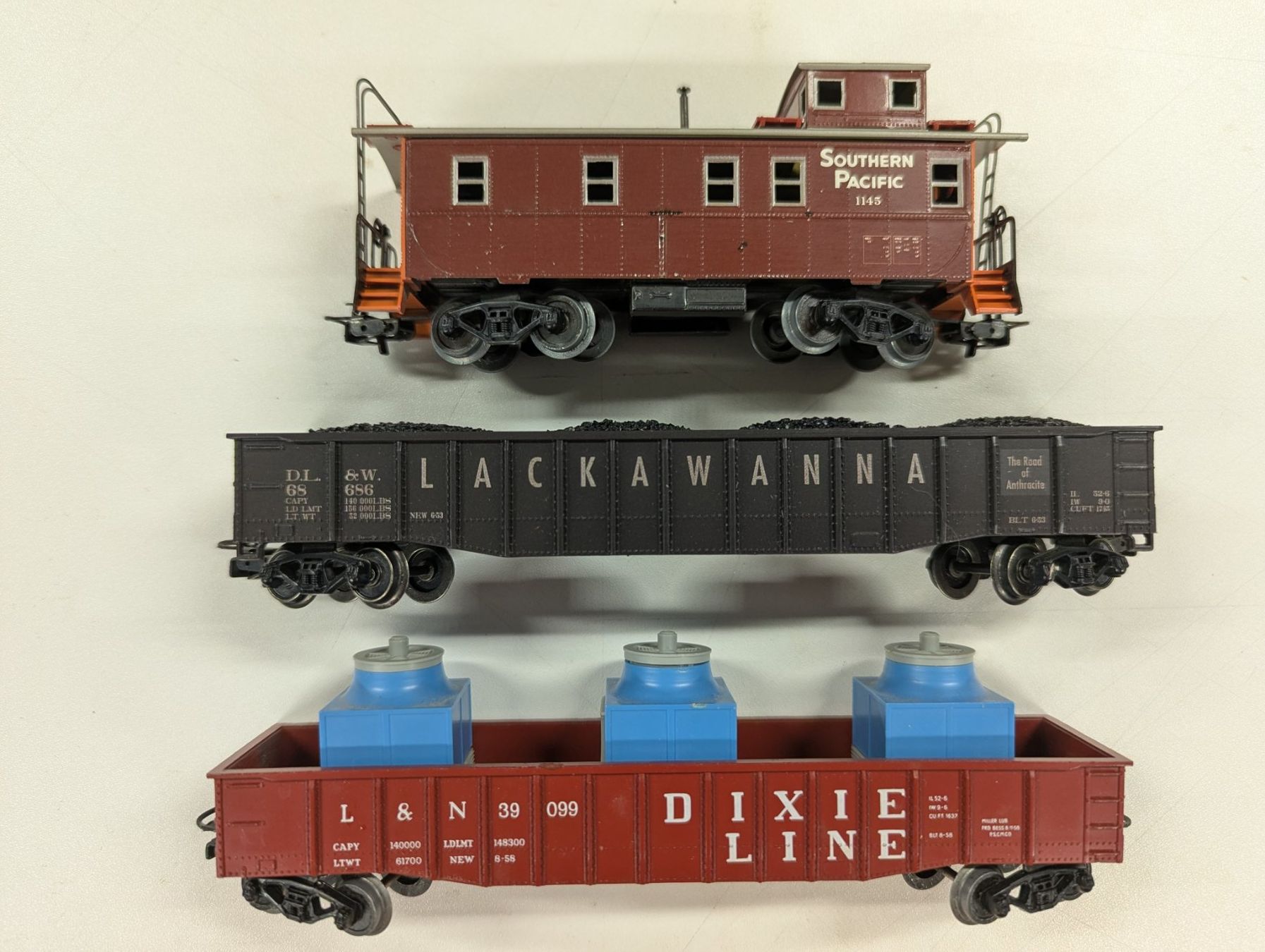 Märklin Modellini di ferrovie: Wagons de marchandises USA Märklin. – Usato da montcherand venduto da Niollu 1