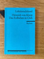 Heinrich von Kleist: Das Erdbeben von Chili, Leküreschlüssel
