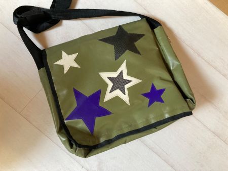 Wickeltasche Unikat Deckel mit integrierter Wickelunterlage