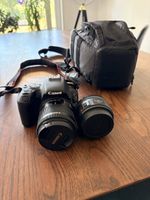 Canon EOS 2000D mit 2 Objektiven und Tasche guter Zustand