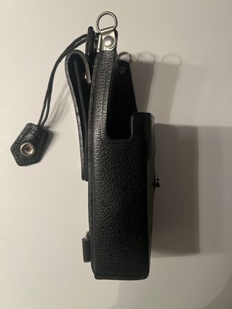 Schweizer Armee Funkgerät Tasche Leder Radio Holster
