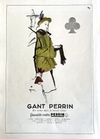 Perrin Handschuhe Gruau - Alte Werbung / Publicité 1945