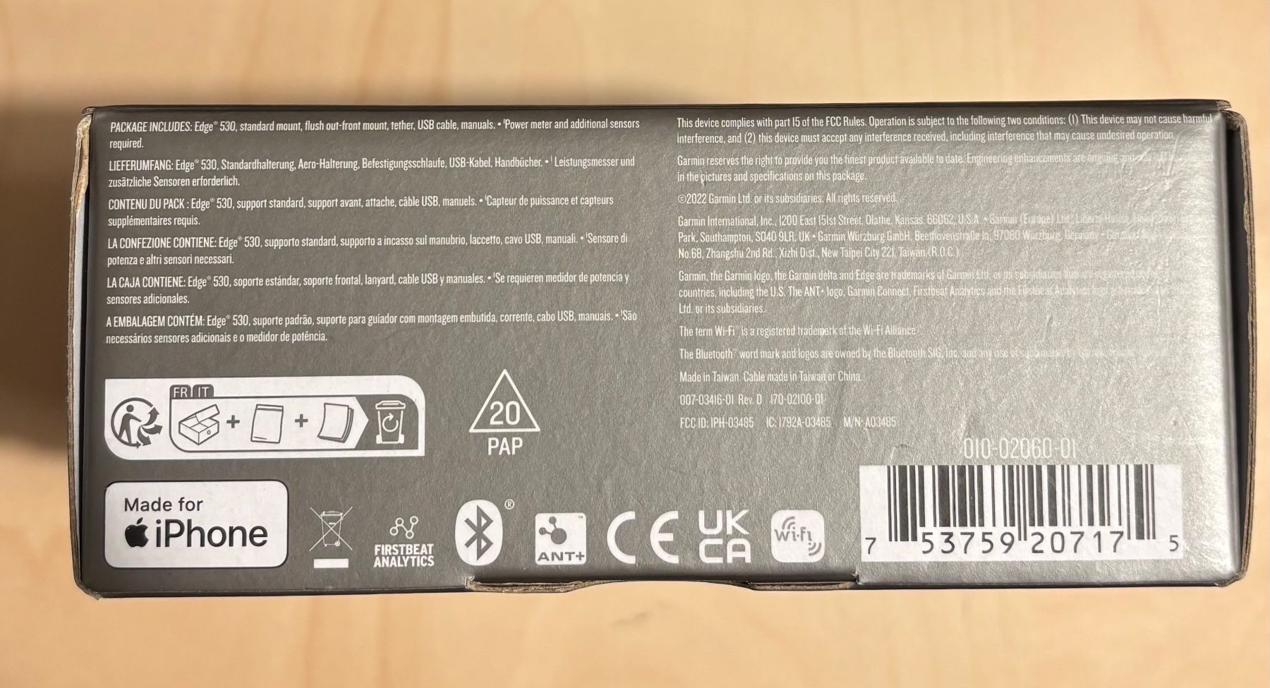 Garmin Ordinateurs & app. de mesure: Garmin EDGE 530 – D'occasion à Wil (SG) par Do65 4