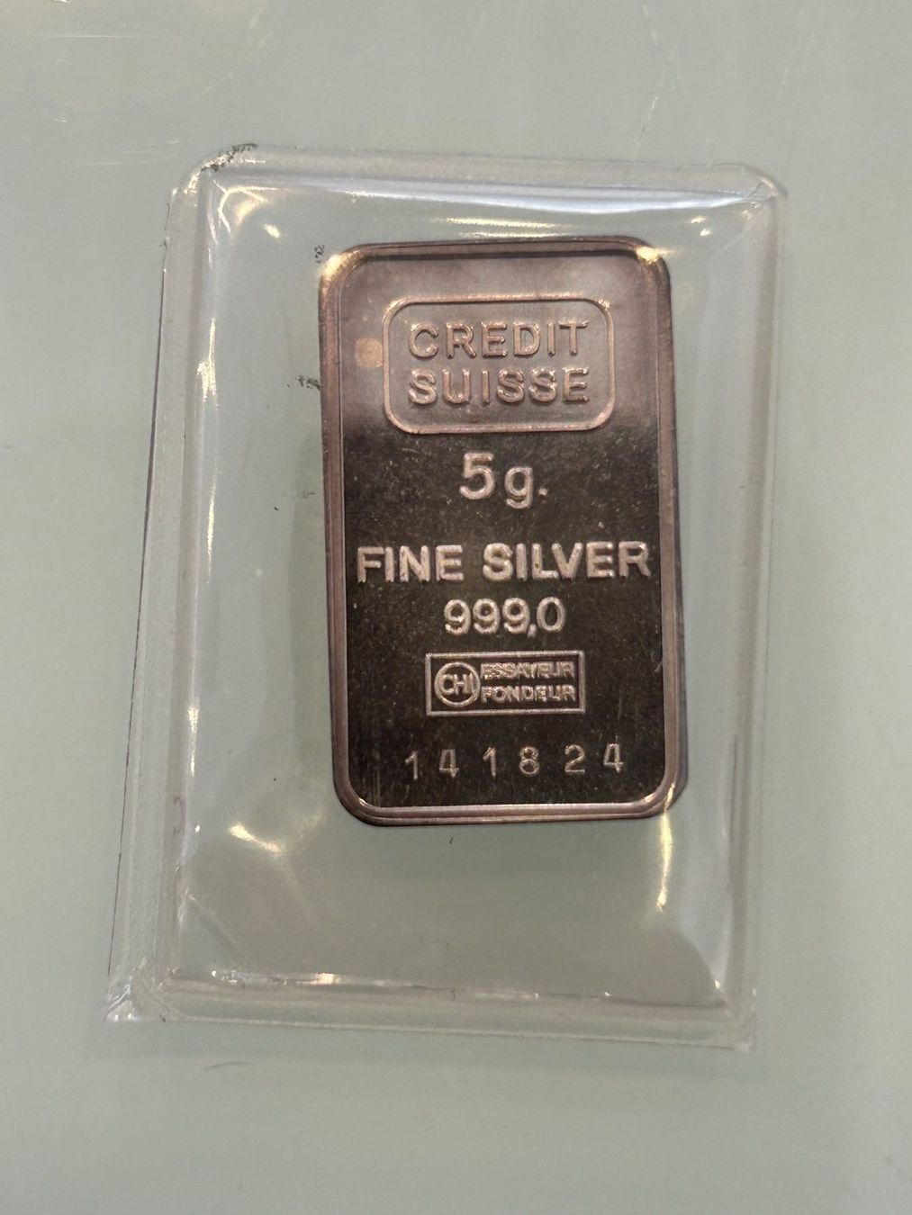 Métaux précieux: 5 gramm silber barren – D'occasion à herisau par hb_gold