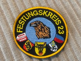 Badge: Festungskreis 23 FWK - Schweizer Armee