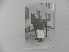 Photo Karte Uniform Kavallerie Militär