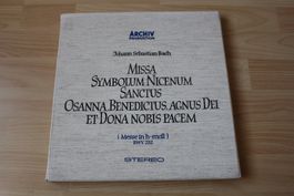 Bach: h-moll-Messe - Richter, Stader; 3LP Archiv☯️