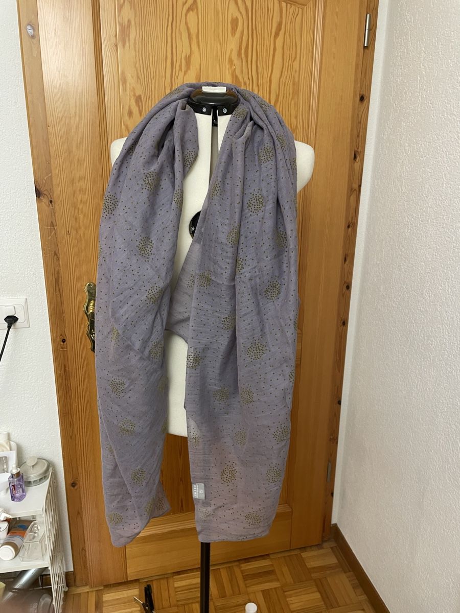Foulard & Sciarpe: Ahmaddy Schal, lila mit Muster – Nuovo (secondo la descrizione) da Dittingen venduto da nje_9nlt 1