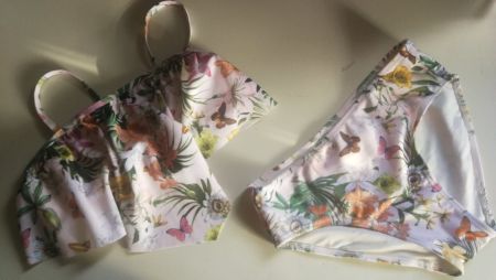 Lässiges Bikini für Mädchen 134/140 praktisch neu!!!