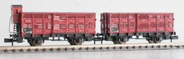 Fleischmann Piccolo 2 Viehtransportwagen Vh der DB Spur N