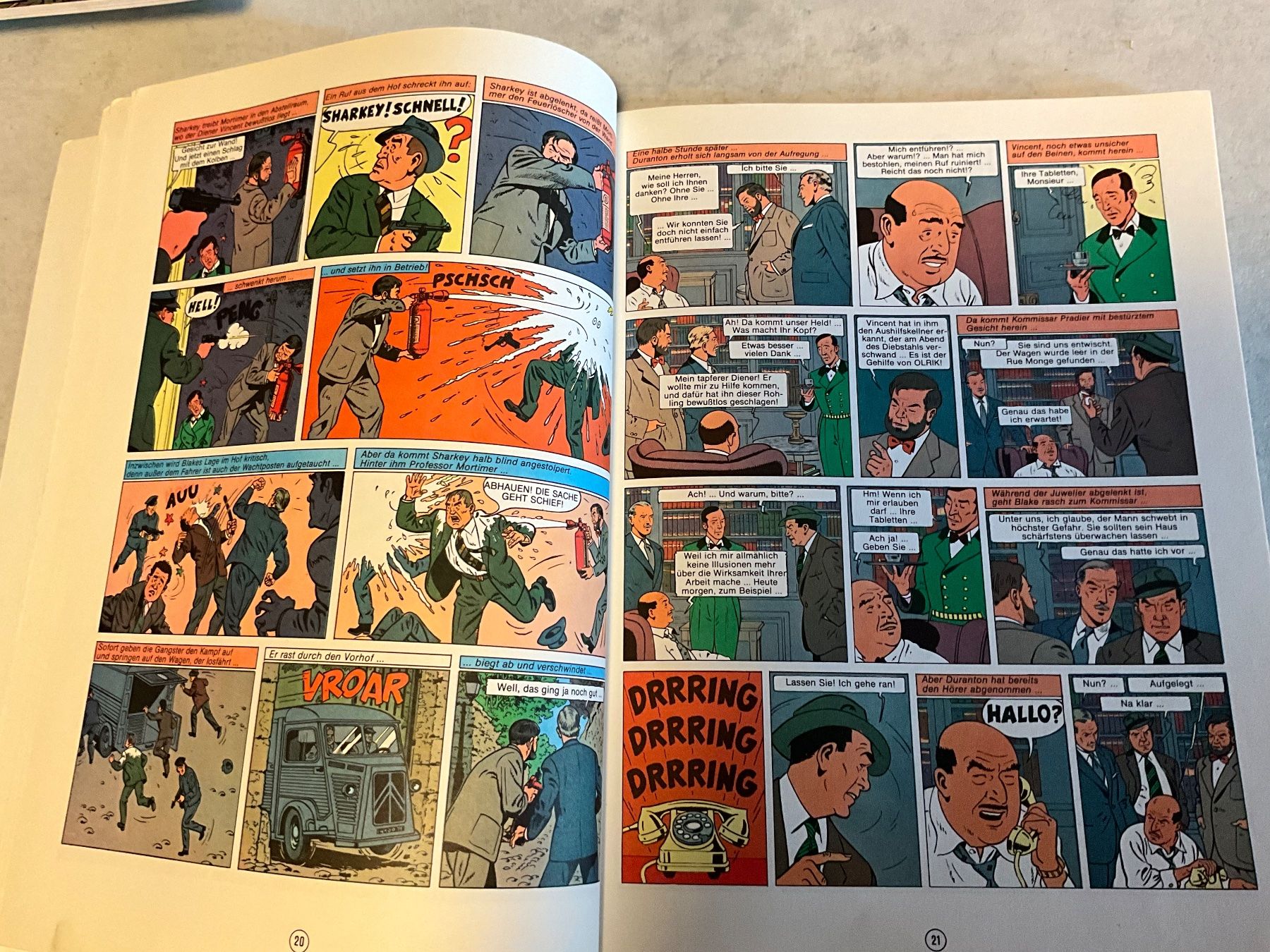 Fumetti: Blake und Mortimer-Bd.5-Die Diamantenaffaere – Usato da Agriswil venduto da Ueli03 3