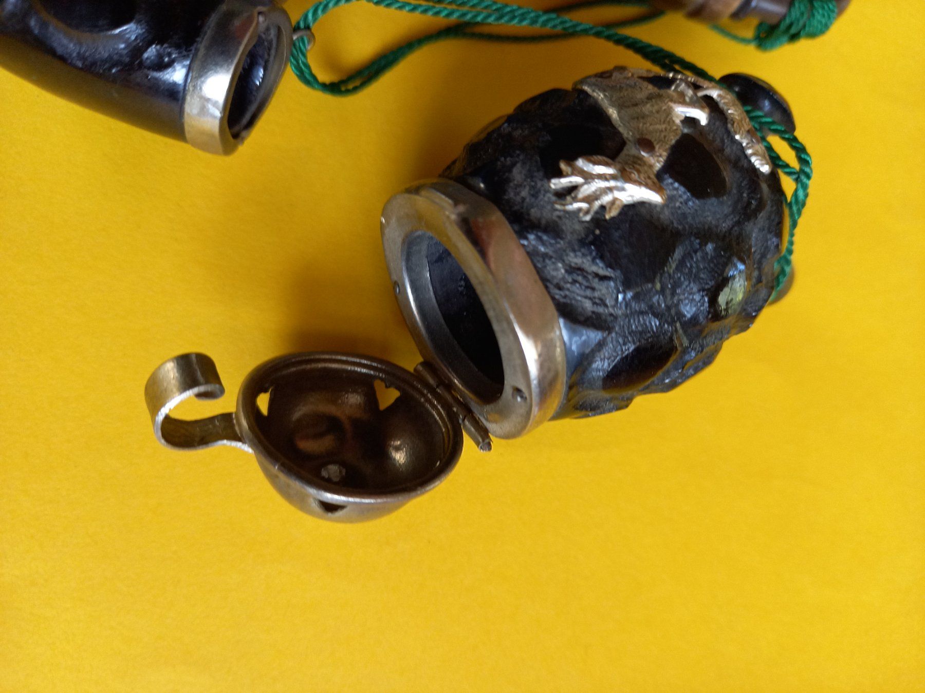 Pipe & Accessori: Pipe à tabac en bois, avec décor cerf – Usato da Rossens FR venduto da Souris1 9