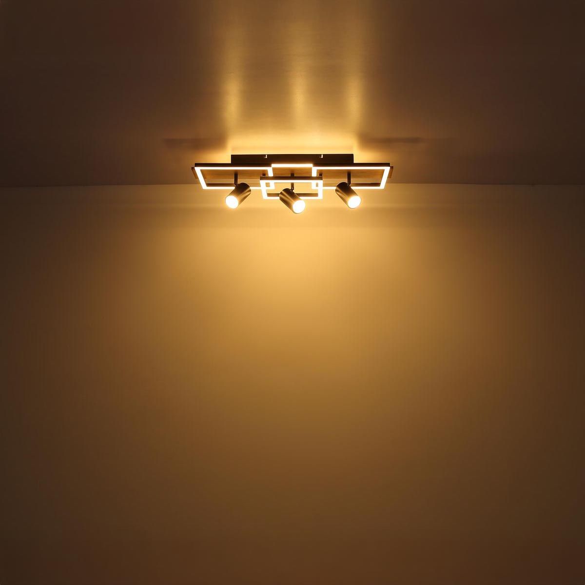 Lampadari & plafoniere: LED Deckenleuchte, Metall, 72 cm x 27 cm – Nuovo (secondo la descrizione) da Kreuzlingen venduto da Smart-Light 2