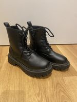 Schwarze Winter Boots, Grösse 38