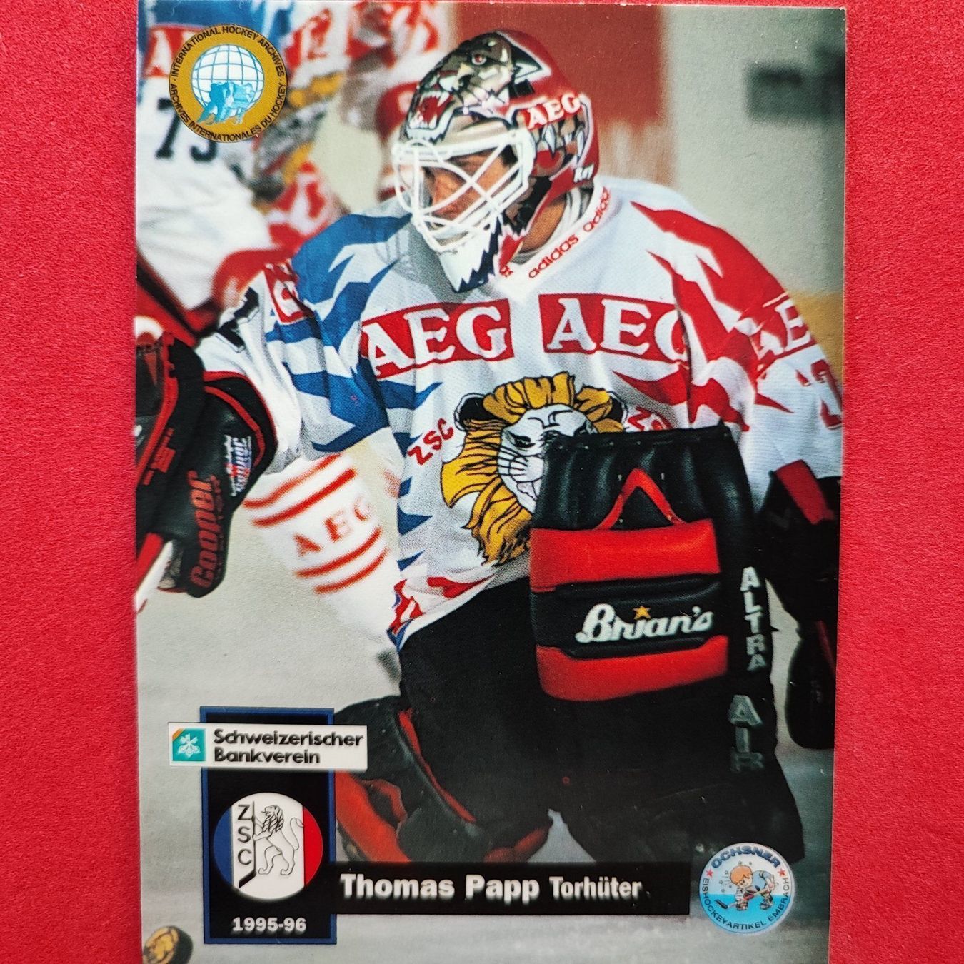 Sammelbilder & Trading cards: Thomas Papp - ZSC - 1995/96 – Gebraucht aus Dübendorf von kb86_MOVIE