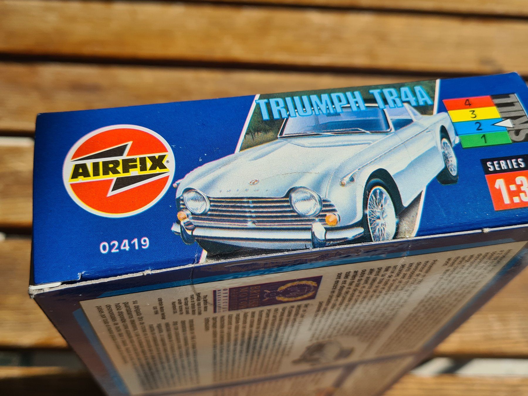 Triumph Modellautos: AIRFIX 32 SCALE Triumph TR4A – Neu und originalverpackt aus Basel von Solarbebop 1