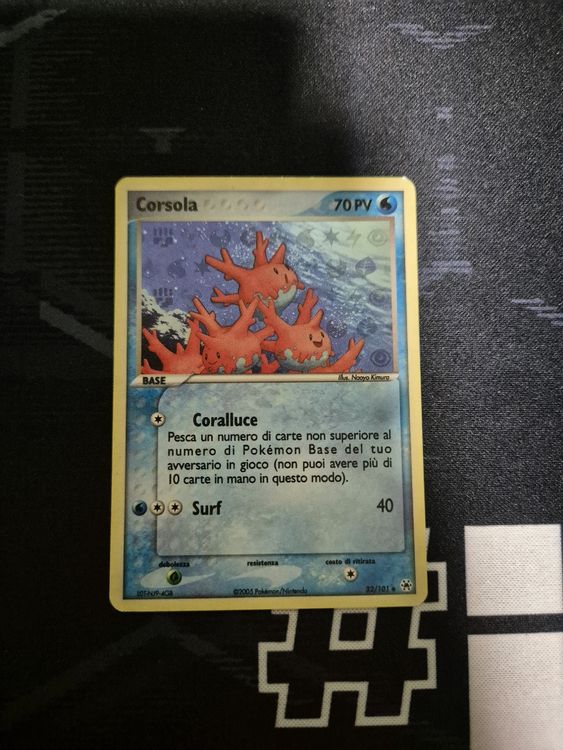 Corsola 2004 EX: Hidden Legends Reverse Holo ITA Pokemon (Gebraucht) in ...