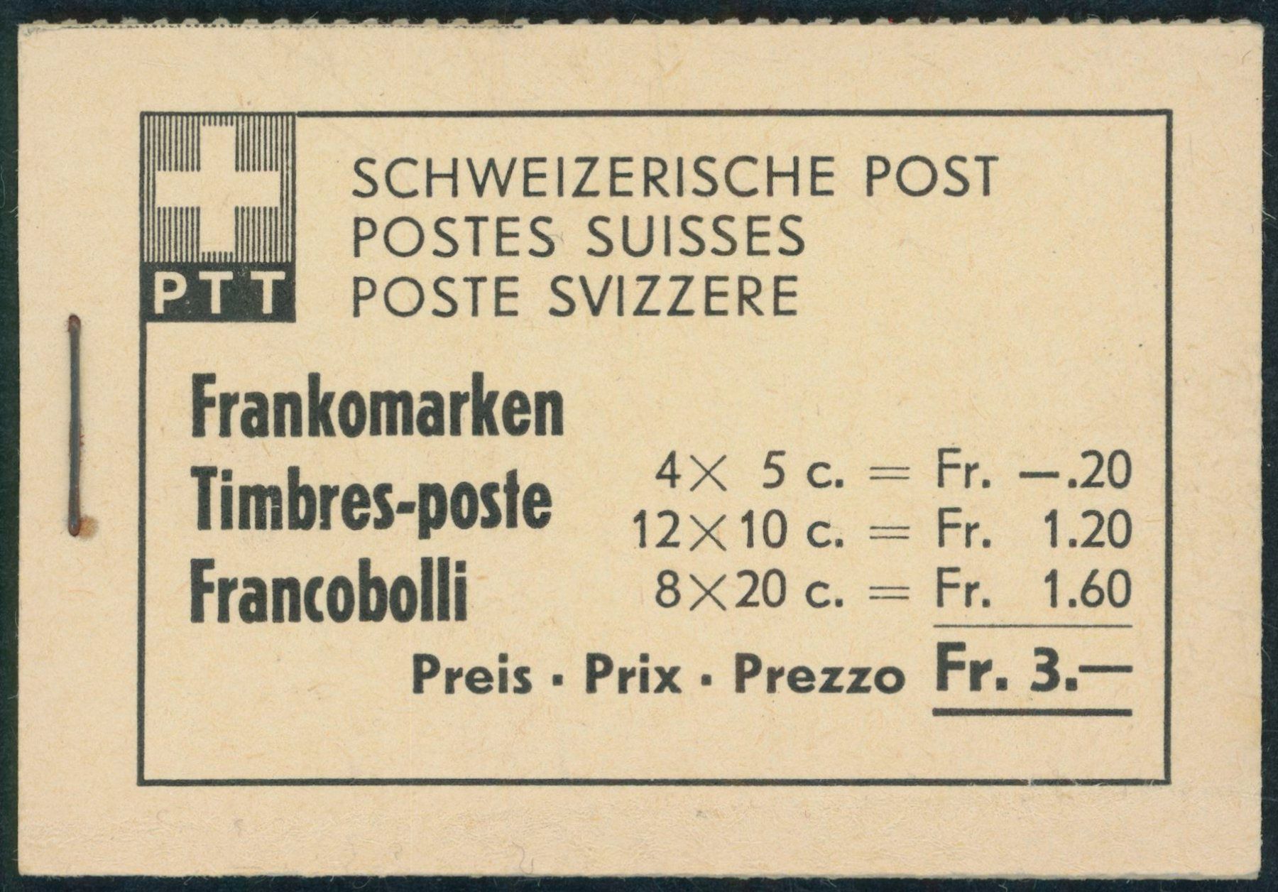 Tous les timbres: 1950 - Markenheftchen - Technik + Landschaft – D'occasion à Schindellegi par leecollect