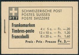 1950 - Markenheftchen - Technik + Landschaft