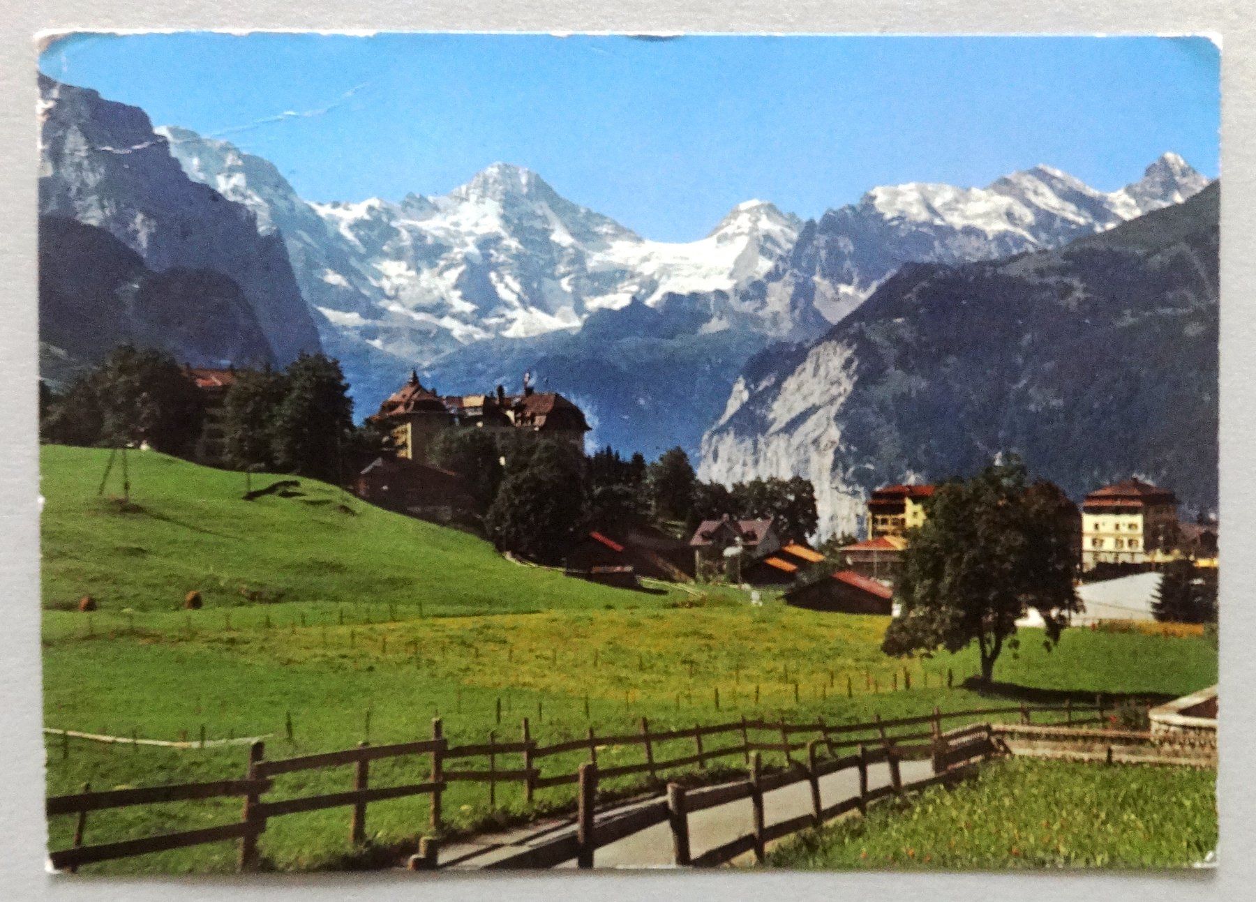 Ansichtskarten: Wengen – Defekt aus Fétigny von Billy2miny