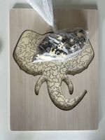 Holzpuzzle Elefant Holz neuwertig