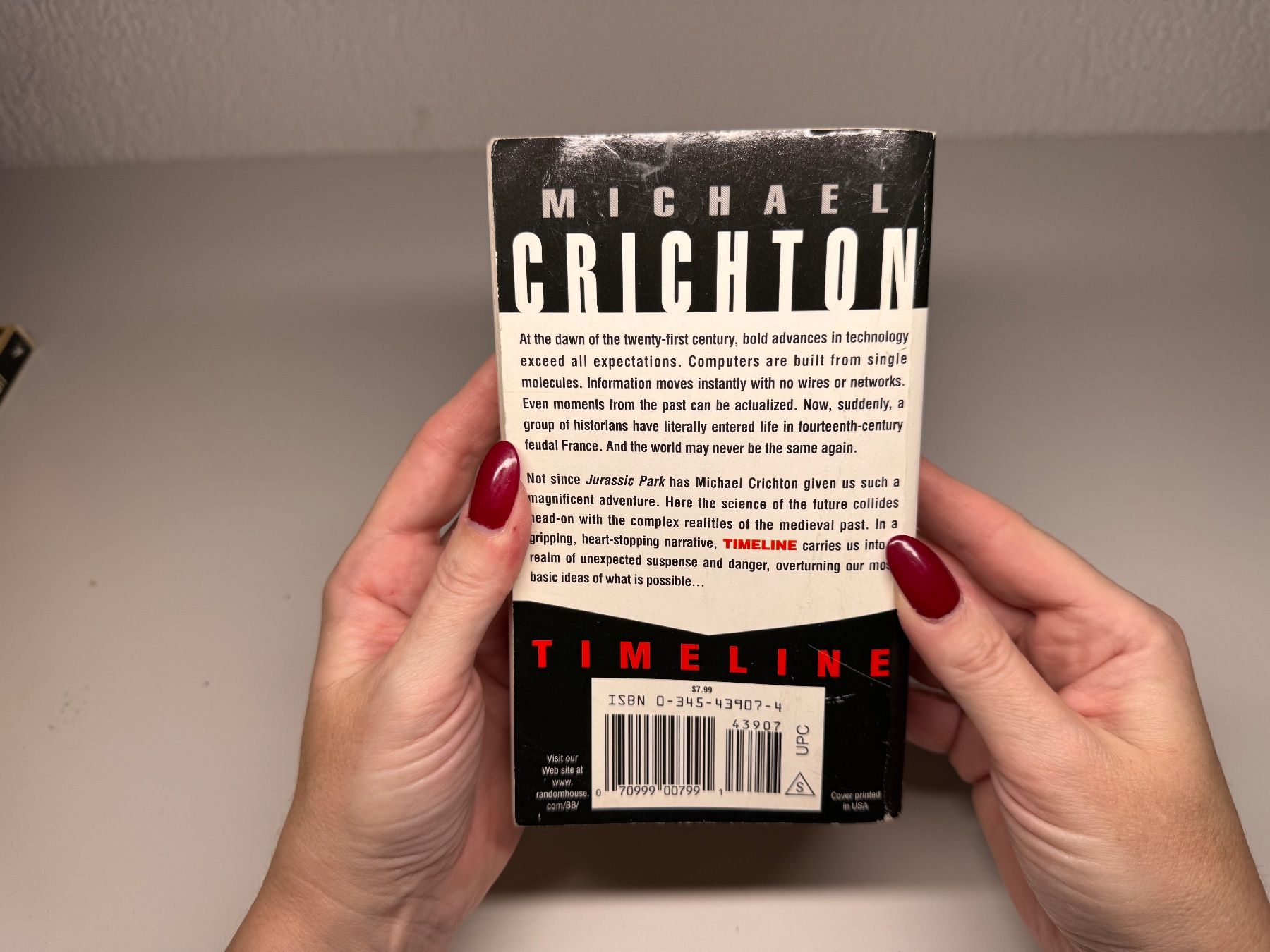 Libri: NOVEL: Michael Chrichton, Timeline – Usato da Grosswangen venduto da English_books 9