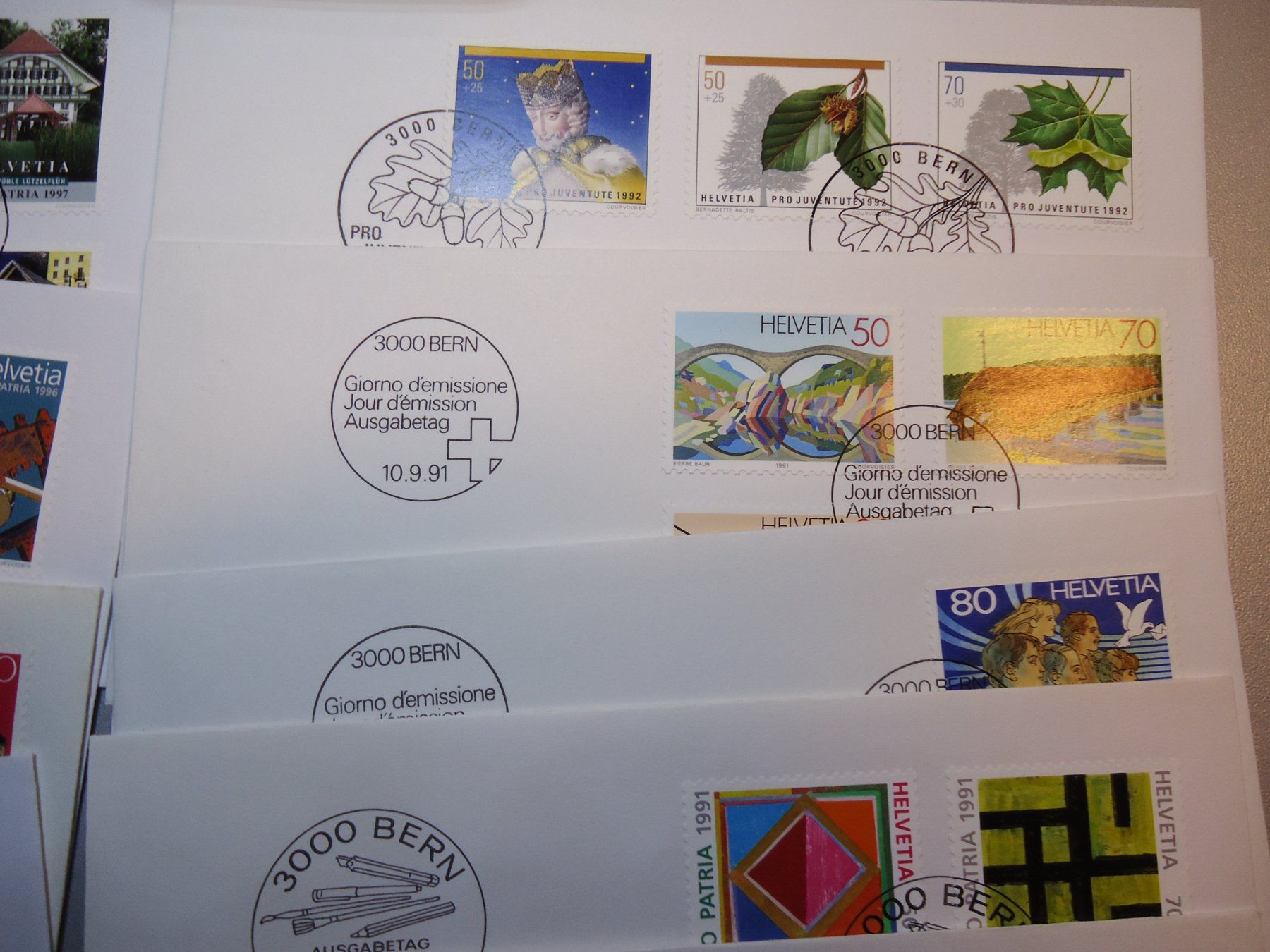 Tous les timbres: Ersttagsbriefe 24 Stück – Neuf (Voir description) à Hinterkappelen par Roku5 4