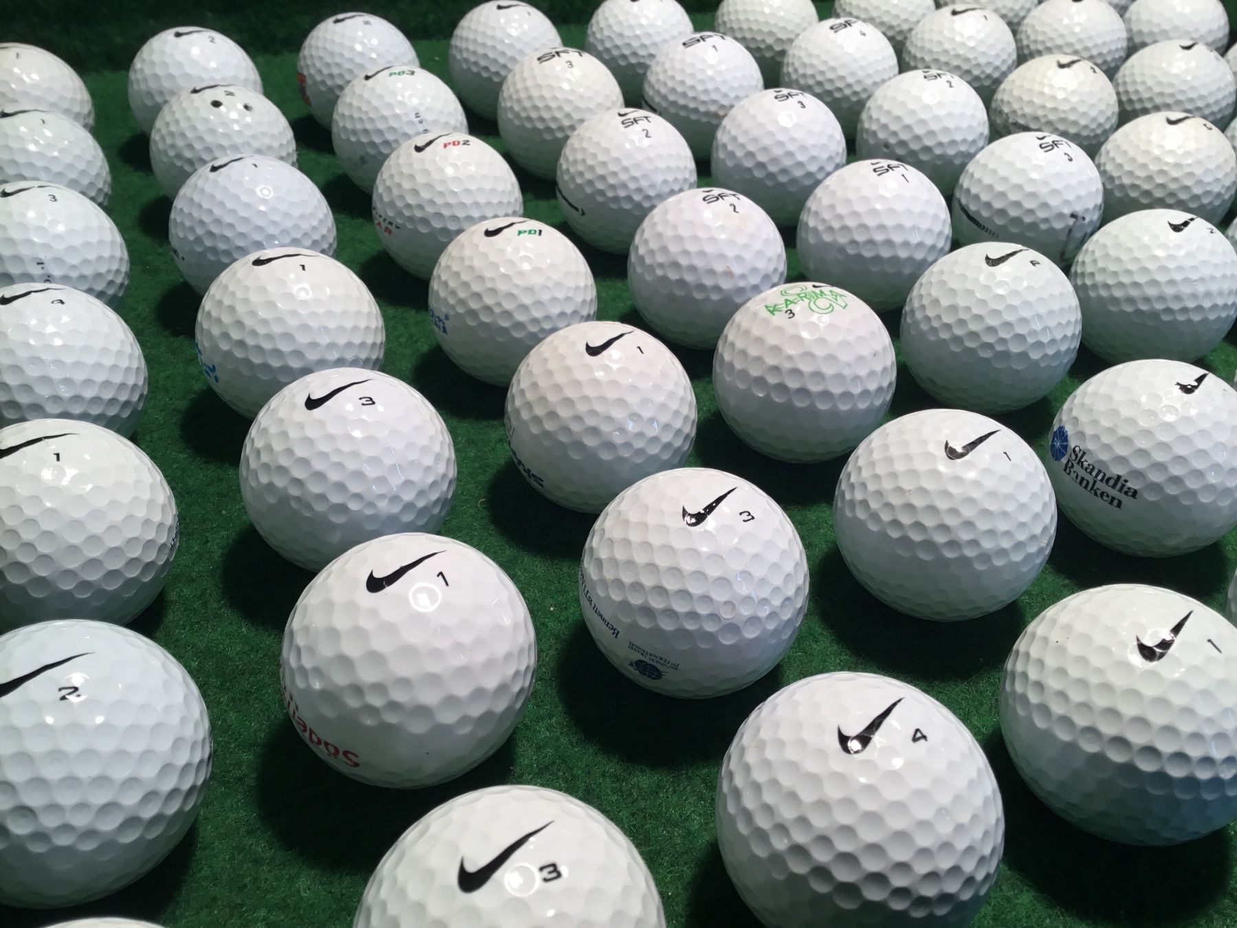 Nike Palloni: 60 Golfbälle Nike Modellmix (schön) – Usato da Bergdietikon venduto da shimano4 2