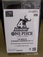 One Piece 4th Anniversary Gold Stamp Tournament Pack