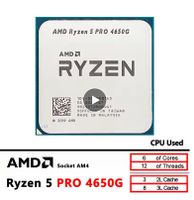 AMD Ryzen 5 PRO 4650G R5 PRO 4650G 3.7 GHz