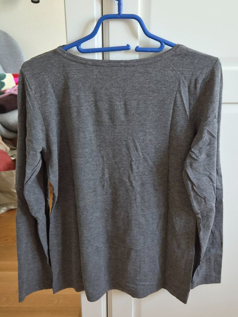 Esprit T-shirt: Esprit Langarmshirt dunkelgrau L – Usato da Zürich venduto da c.line89 2