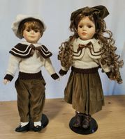 Porzellan Puppen Junge & Mädchen, Vintage, Top Zustand!