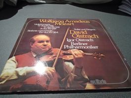 Schallplatte Wolfgang Amadeus Mozart, David Oistrach