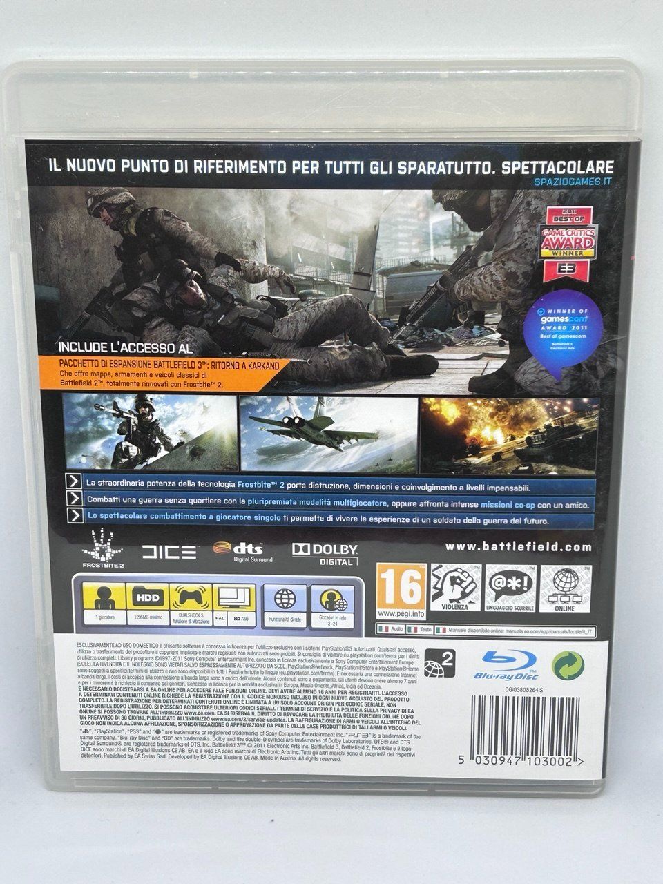 Sony Giochi: Battlefield 3: Limited Edition per PlayStation 3 – Usato da Giubiasco venduto da LorisVale 1
