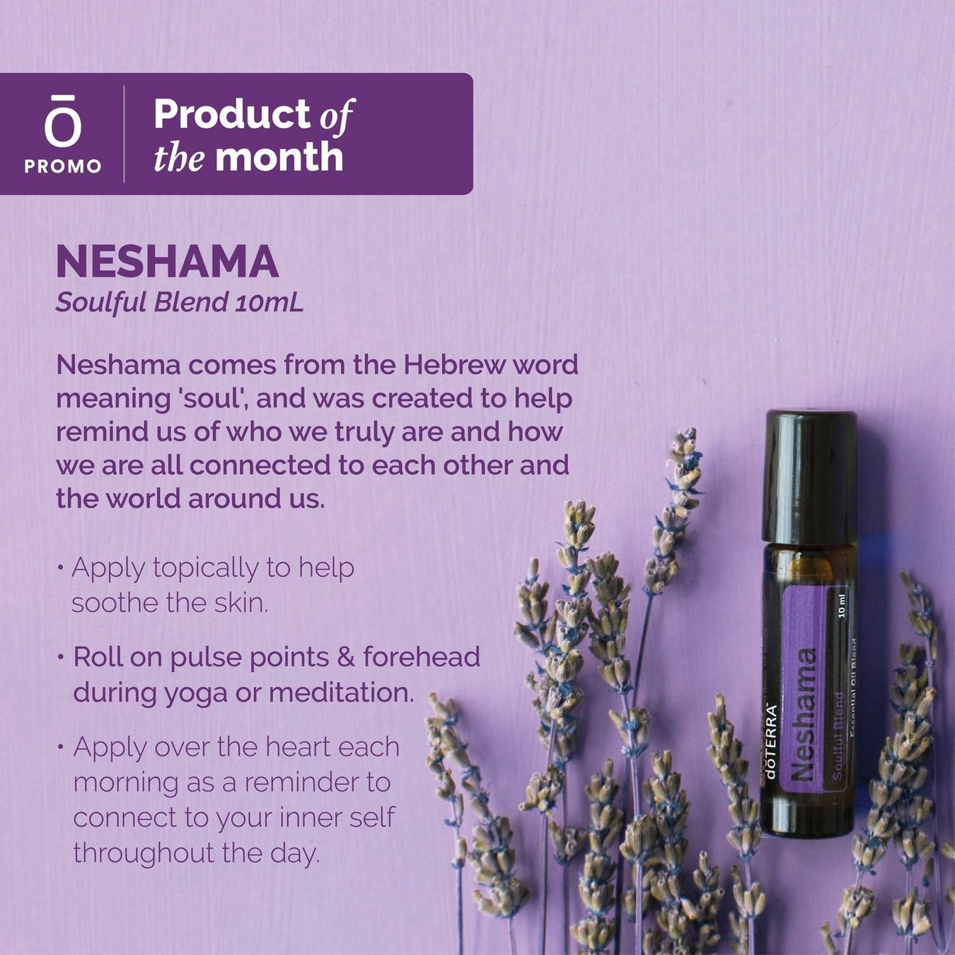 Doterra Duftöldiffusoren: Neshama – Neu und originalverpackt aus Riniken von Lessy-