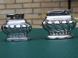 FEUERZEUG RONSON CROWN + EIN FEUERZEUG ? KLEINER