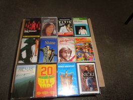 Musikkassetten Sammlung 36 Stueck guter Zustand