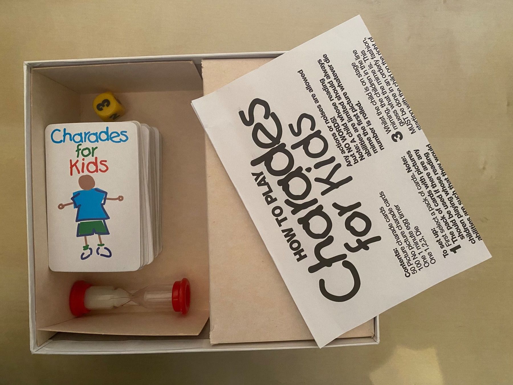 Spiele: Charades for Kids Spiel – Gebraucht aus Kilchberg ZH von HomeZH