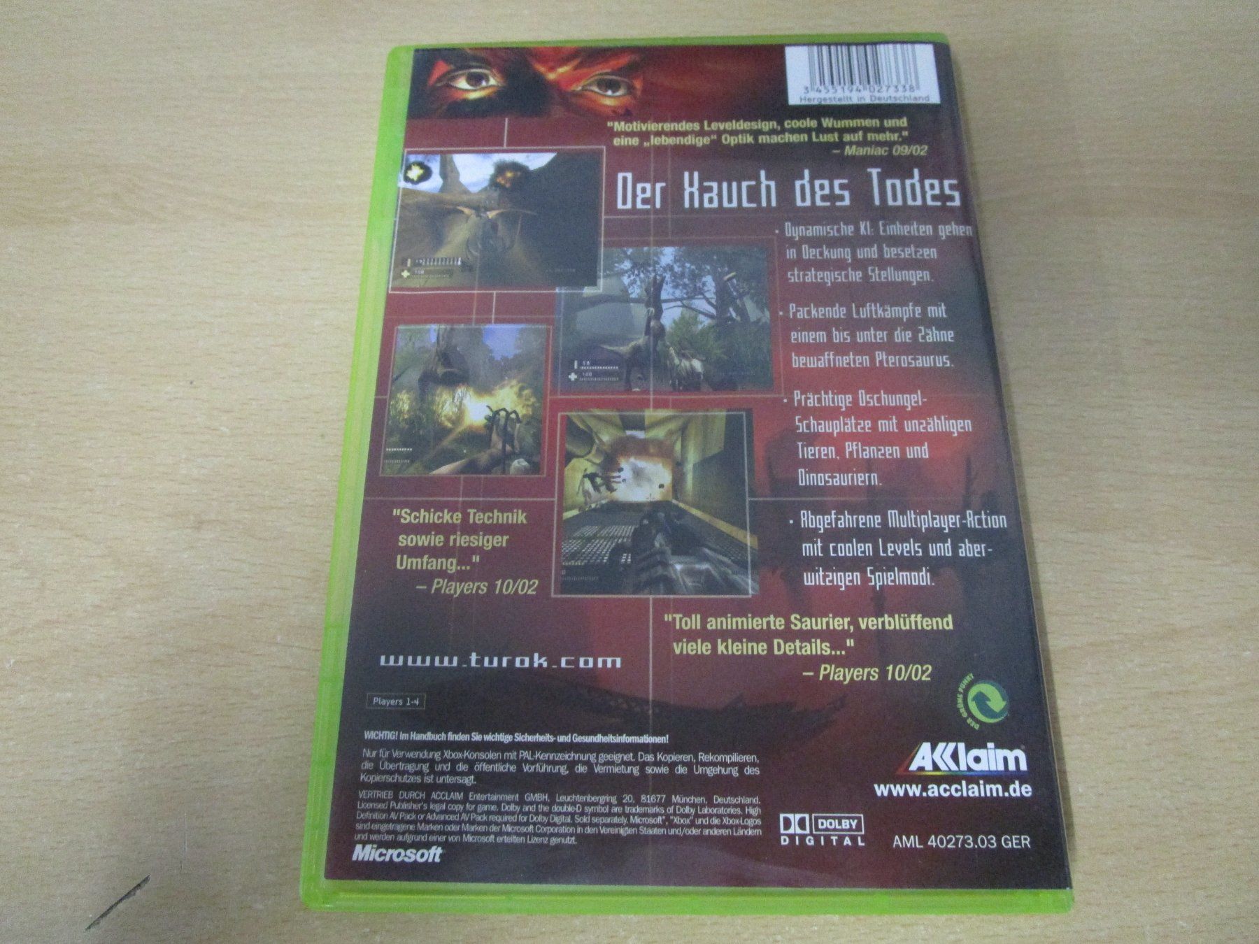 Microsoft Giochi: Turok Evolution Xbox gebraucht – Usato da Goldau venduto da agestuffer 1