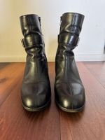 Chie Mihara Leder-Stiefeletten Schwarz Gr. 39 🍂❄️