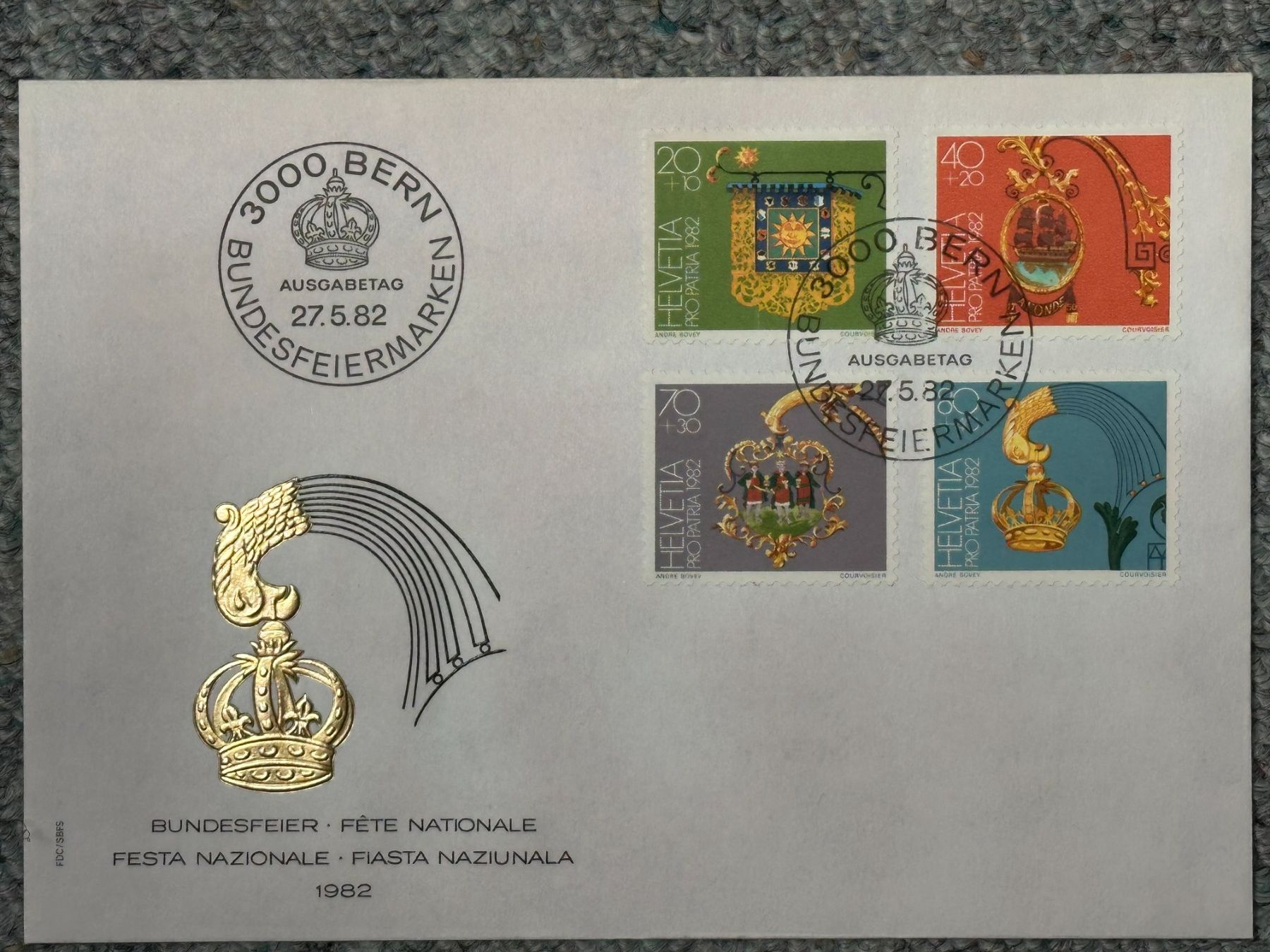 Tous les timbres: FDC Schweiz – Neuf avec emballage d'origine à Laupen ZH par Mcafi02 1