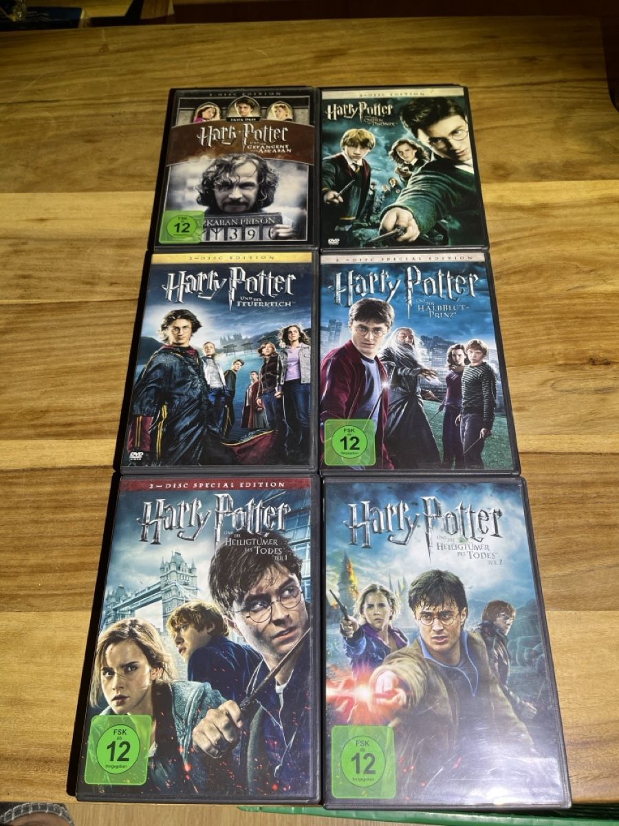 Tutti i DVDs: Harry Potter – Usato da Siebnen venduto da Sweetrevenge