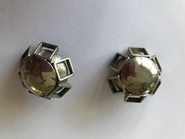 Vintage clips en laiton