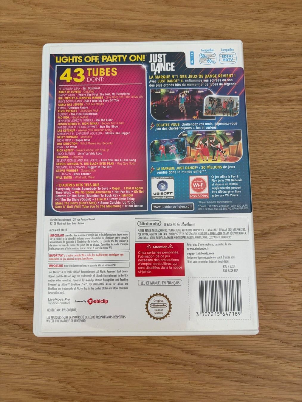 Nintendo Giochi: Just Dance 4 - Nintendo Wii – Usato da Pully venduto da FunkyGames 1