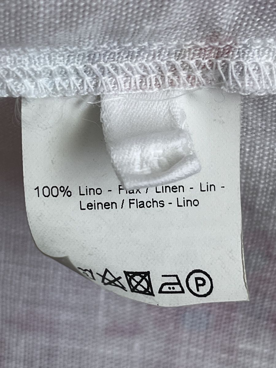 Robes: Kleid 120% Lino, weiss-lila, Gr. 40 – D'occasion à Zürich par Kleanthy 3